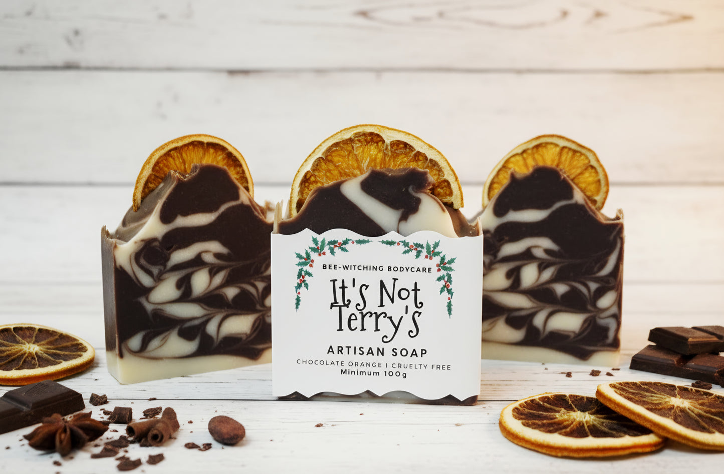 It's Not Terry's Soap bar- Chocolate & Orange