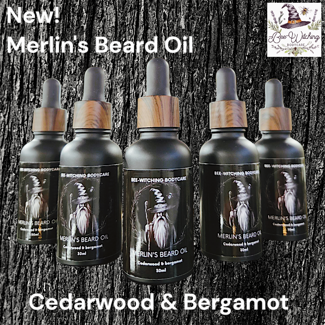 Merlin's Beard Oil Cedarwood & Bergamot