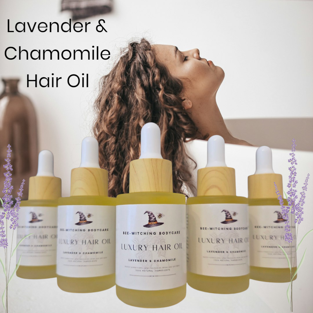Luxury Hair Oil- Lavender & Chamomile