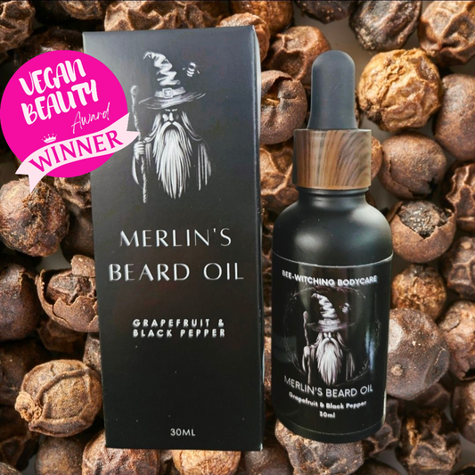 Merlin's Beard Oil Grapefruit & Black Pepper