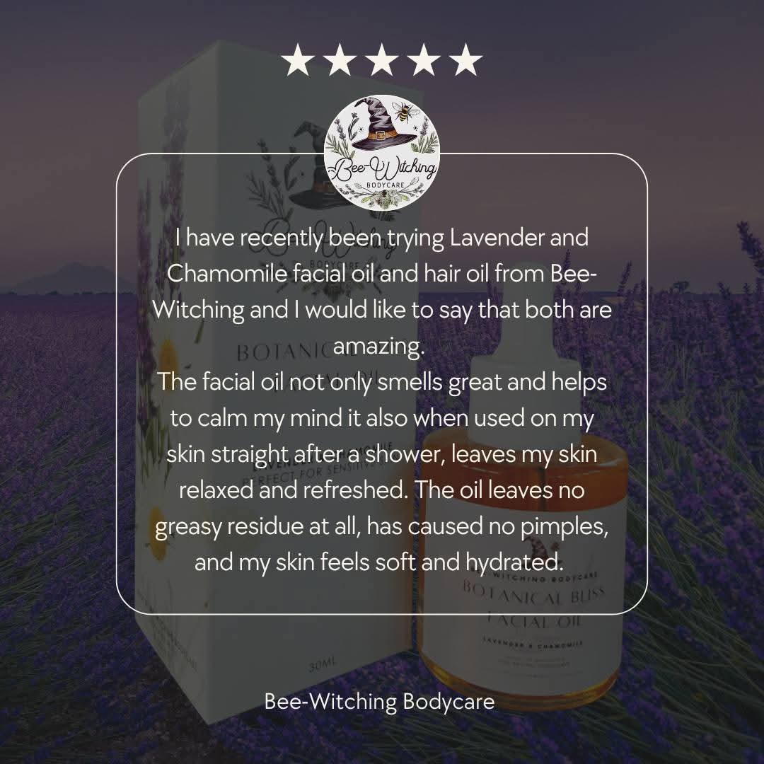 Botanical Bliss Facial Oil- Perfect for sensitive skin