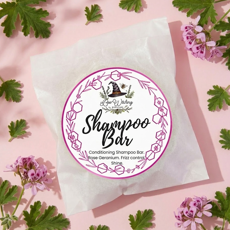 Shampoo Bar- Geranium Rose