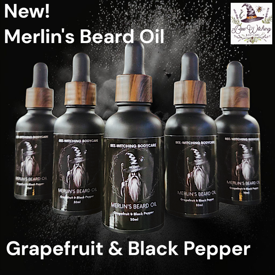 Merlin's Beard Oil Grapefruit & Black Pepper