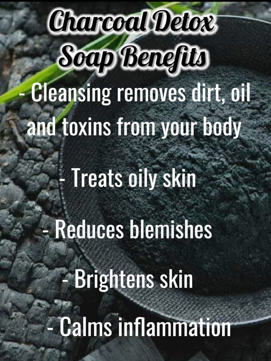 Detox Activated Charcoal Soap Bar