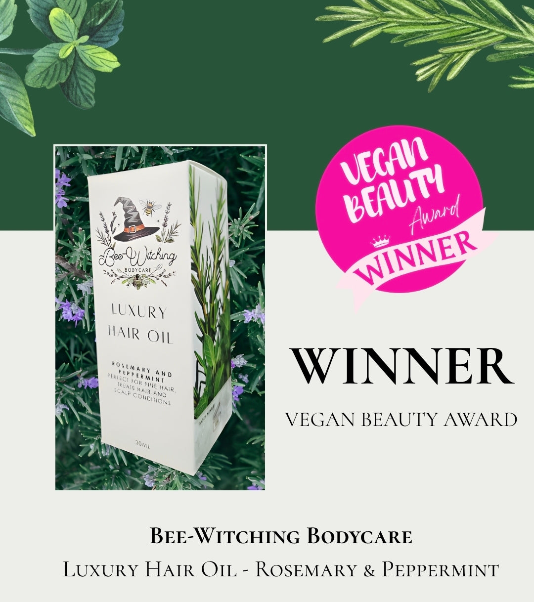 Luxury Hair Oil- Rosemary & Peppermint