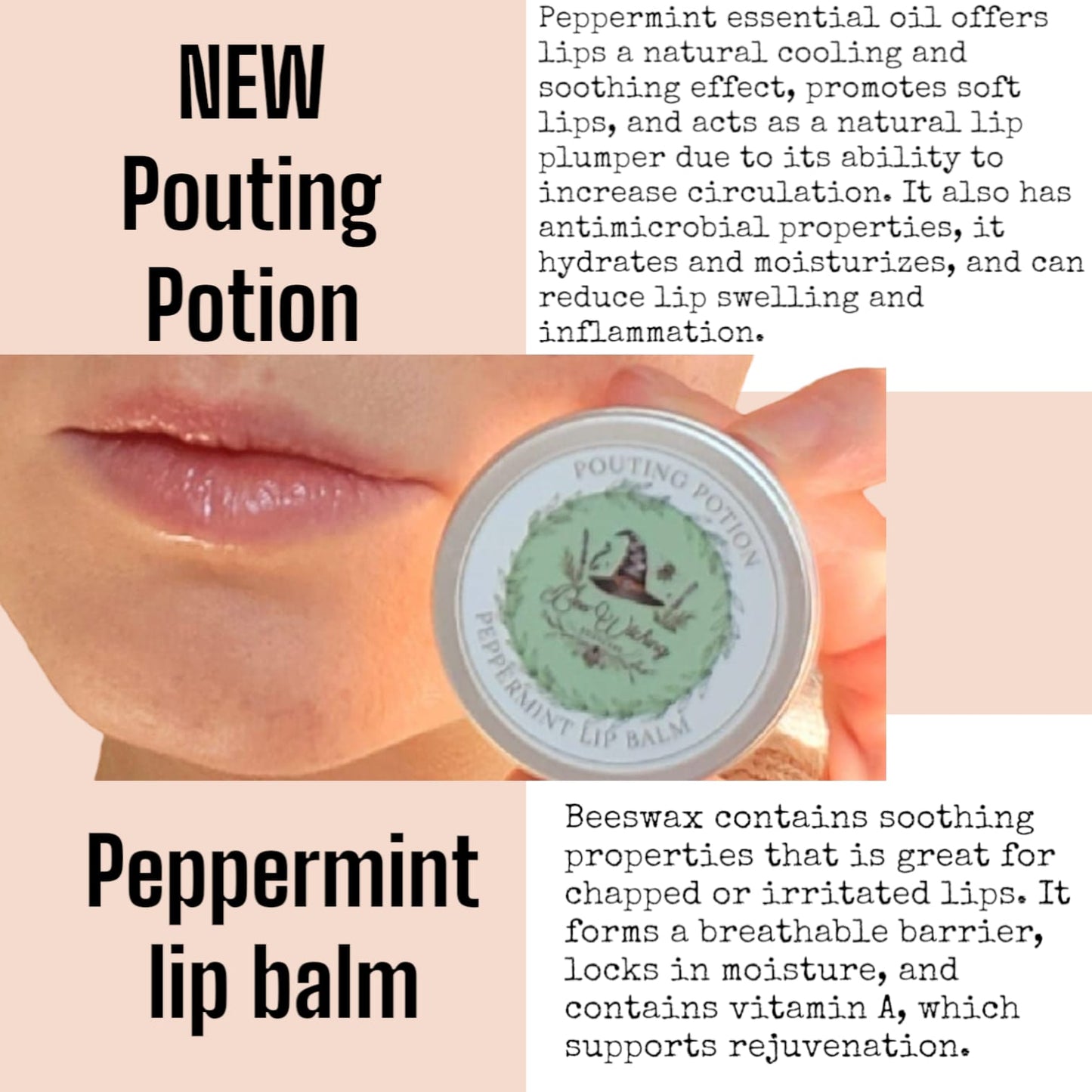 Pouting Potion Peppermint Lip Balm