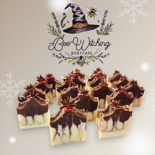 Yuletide Glow- Soap Bar with Cinnamon, Mandarin and Ginger